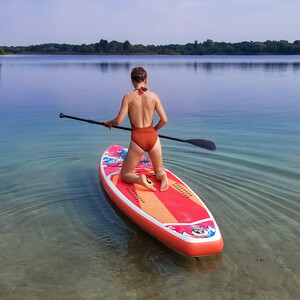 Napihljiva deska za veslanje 11'6" - Sup Koi pomaranča